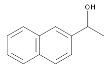 Structural formula of 1-(2-Naphthyl)ethanol
